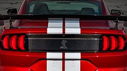 2020-2022 GT500 CARBON FIBER REAR DECK LID TRIM PANEL