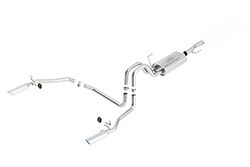 2011-2014 F-150 5.0L COYOTE CAT-BACK TOURING EXHAUST SYSTEM - 145" WB