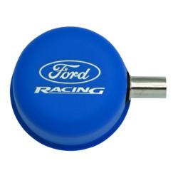 BLUE  BREATHER CAP W/ FORD RACING LOGO