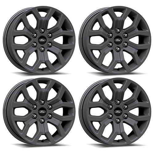 F-150 18" X 7.5" WHEEL KIT - MATTE GRAY