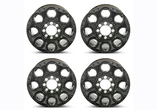 2005-2022 SUPER DUTY 20 IN CALIBER WHEEL KIT -GLOSS BLACK