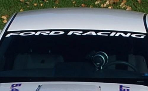 2005-2014 MUSTANG "FORD RACING" WINDSHIELD BANNER