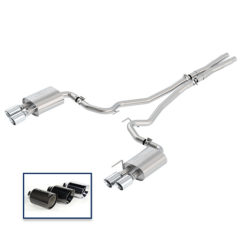 2018-2020 MUSTANG GT 5.0L CAT-BACK EXTREME EXHAUST SYSTEM WITH CHROME TIPS