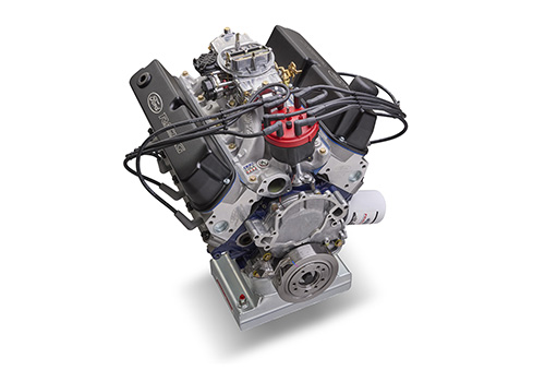 X2347D STREET CRUISER-DRESSED CRATE ENGINE W/ X2 HEADS-FRONT SUMP PAN