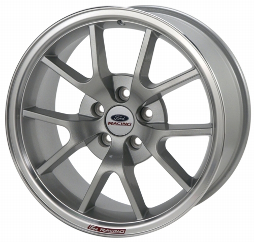 SILVER FORD RACING MUSTANG WHEEL
