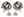 2005-2014 MUSTANG V6 / BOSS / GT / SHELBY GT500 HUB KIT W/ ARP STUDS