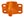 BRONCO TOW HOOKS-PAIR-ORANGE