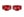 BRONCO TOW HOOKS-PAIR-RED
