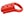 BRONCO REAR TOW HOOK PAIR-RED