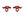 2017-2026 SUPER DUTY TOW HOOKS-PAIR-RED